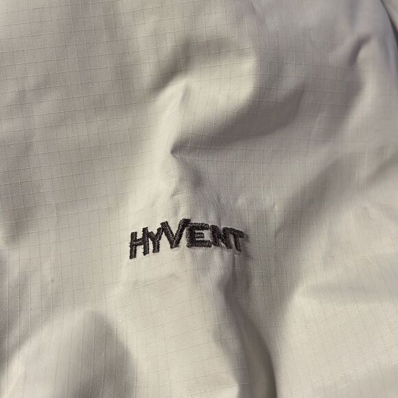 The North Face Ivory Hyvent Windbreaker Shell Athletic Jacket - Picture 13 of 14